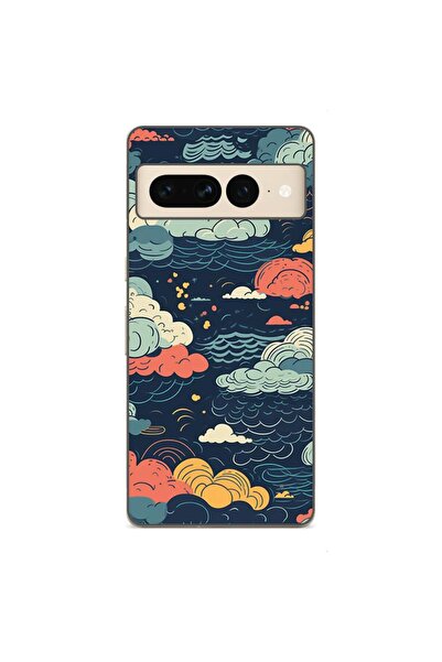 OEM Husa compatibila cu Google Pixel 8 Pro Silicon Gel Tpu Model Mystic Night...
