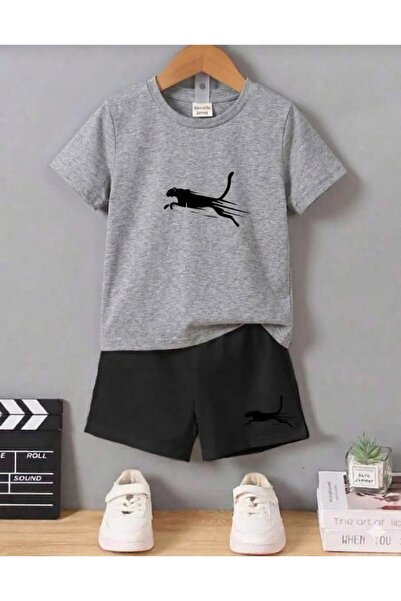 NC Nicee Clothes Tricou și pantaloni scurți de vară pentru copii, unisex (imp...