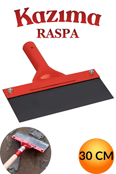 KAYRA LEATHER CRAFT Kazıma Sıyırma Raspası Metal Saplı Çelik 30 cm Spatula İn...