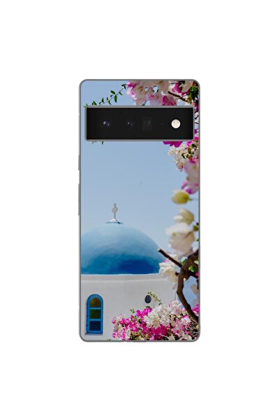 OEM Husa compatibila cu Google Pixel 6 Pro Silicon Gel Tpu Model Grecia Santo...