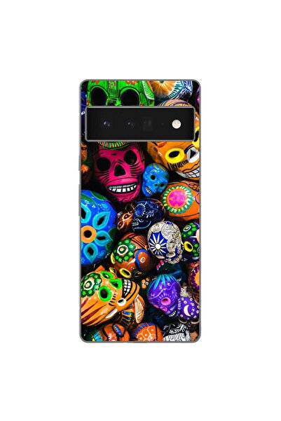 OEM Husa compatibila cu Google Pixel 6 Pro Silicon Gel Tpu Model Halloween Cr...