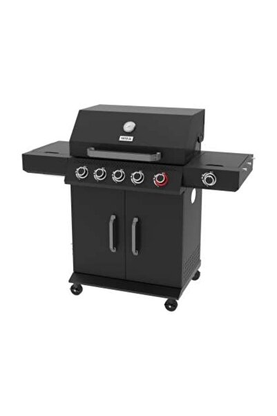 yato Grătar Pe Gaz Yao 5+1, 19Kw, Negru