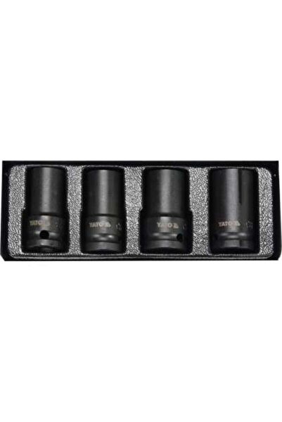 yato Set Chei Tubulare Prezoane Stricate, ½”- 4 Buc