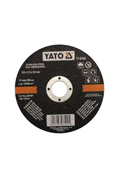 yato Disc tăietor inox 125X2.5X22mm