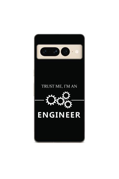 OEM Husa compatibila cu Google Pixel 7 Pro Silicon Gel Tpu Model Engineer