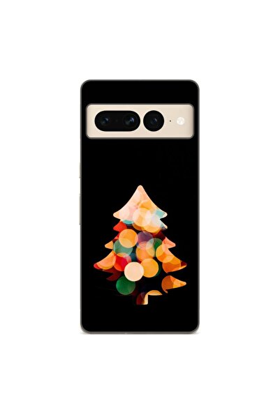 OEM Husa compatibila cu Google Pixel 7 Pro Silicon Gel Tpu Model Craciun Brad...