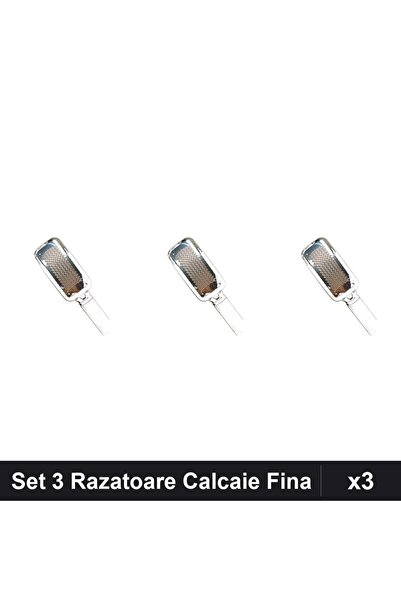 NAİLS Set 3 Razatoare Calcaie Fina #02, Buffere Unghii Pedichiura Profesionale