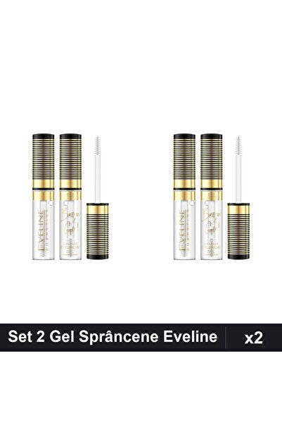 Makeup Set 2 Gel Fixare Sprâncene Ultra Fixing Brow&Go Eveline, Manichiură Pr...
