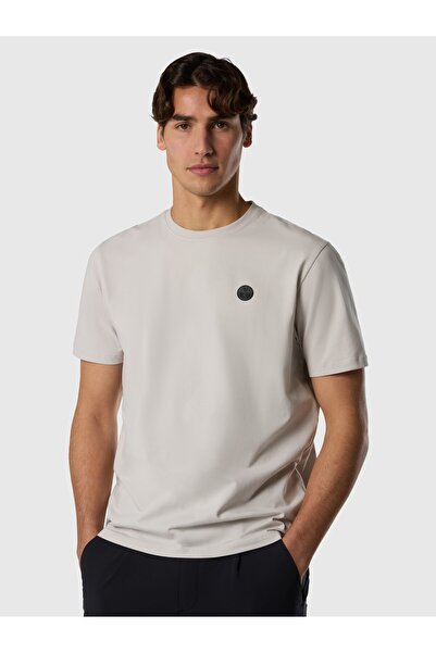 North Sails Regular Fit Stretchy Organic Cotton Men's Crew Neck T-Shirt