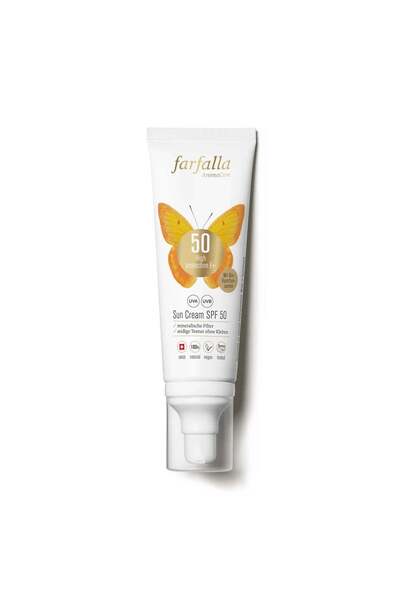 FARFALLA Cremă de față cu protecție solară SPF 50, 80ml