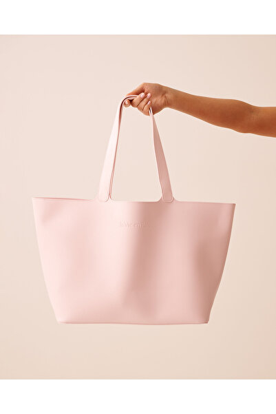 La Vie en Rose Faux Leather Tote Bag