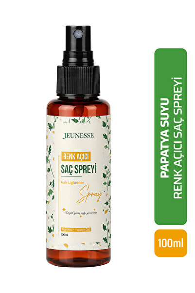 Jeunesse Papatya Suyu Renk Açıcı Saç Spreyi Hair Lightener Spray 100ml
