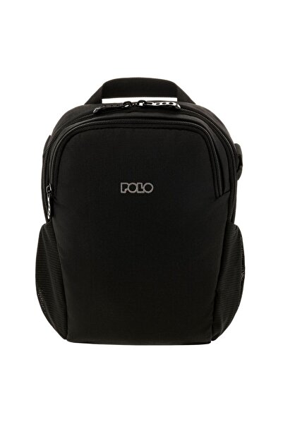 Polo Ρόμπερ RFID Τσάντα Ώμου — 5 λίτρα, Μαύρο
