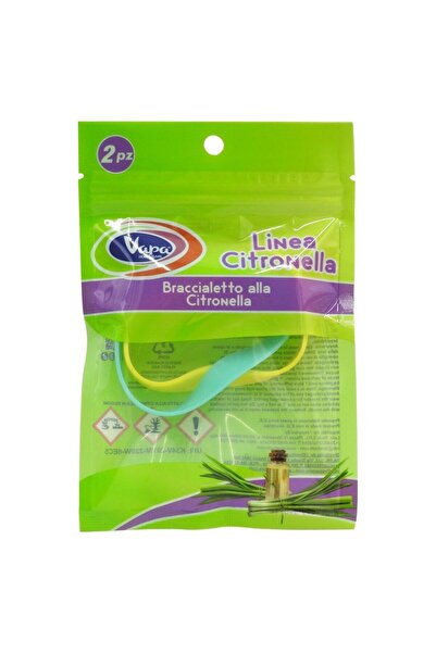 Vader Vapa Bratari Anti Tantari Citronella 2 piese Parfumate Silicon,