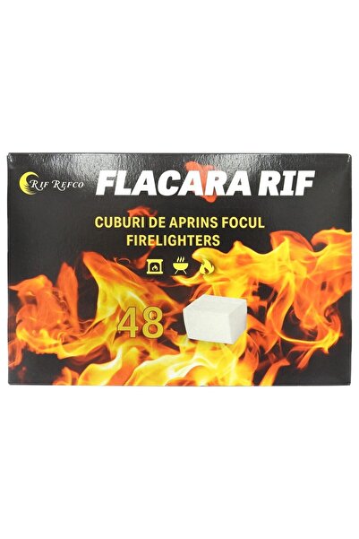 Vader Flacara Rif Pastile de Aprins Focul 48 buc,