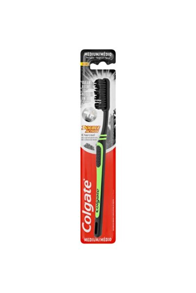 Vader Periuta de Dinti, Colgate, Double Action Charcoal Medium,