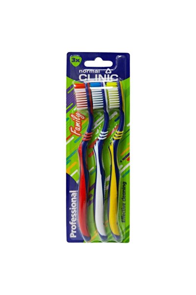 Vader Toothbrush, Clinical, Medium Set of 3 pcs Szv003,
