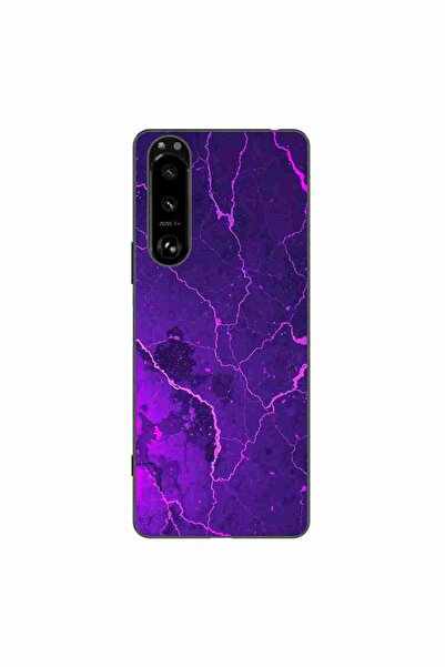 OEM Husa compatibila cu Sony Xperia 5 III Silicon Gel Tpu Model Ultraviolet M...