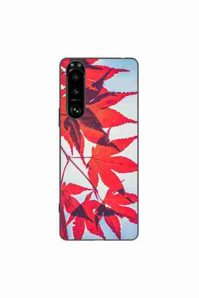 OEM Husa compatibila cu Sony Xperia 5 III Silicon Gel Tpu Model Frunze de toamna