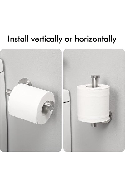 Kes Toilet Roll Holder Bathroom Paper Tissue Hanger Dispenser Modern Style Wa...