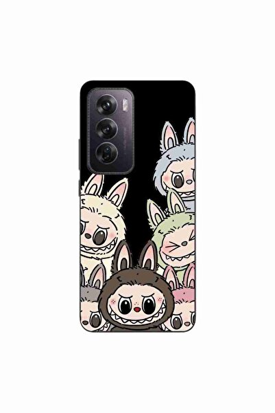 OEM Husa compatibila cu Oppo Reno12 Pro Silicon Gel Tpu Model Labubu Pattern ...