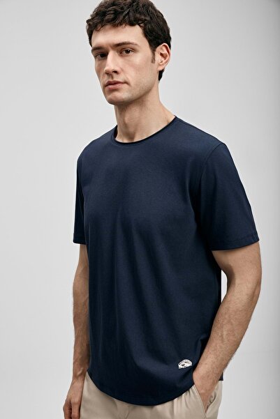 Lufian 111020312 Junya muška osnovna majica T-shirt muška majica TAMNOMOŽDA