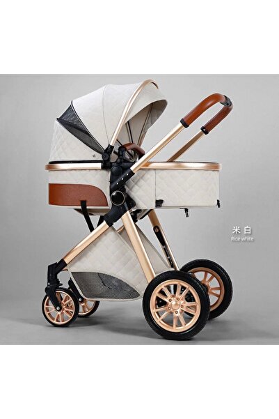 NO BRAND Three-In-One Baby Stroller.