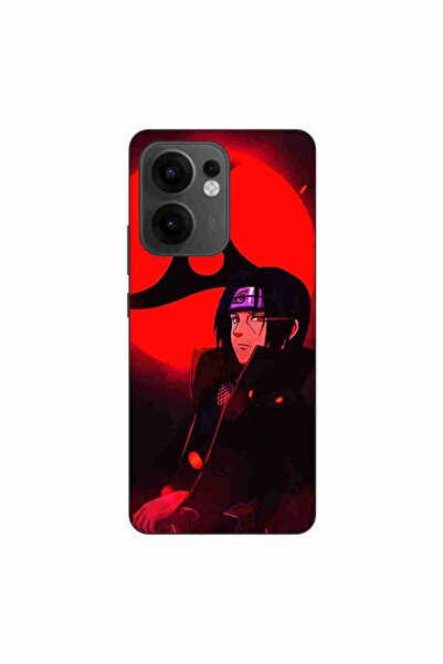 OEM Θήκη συμβατή με Oppo Reno13 F Σιλικόνης Gel TPU με σχέδιο Itachi Sharingan