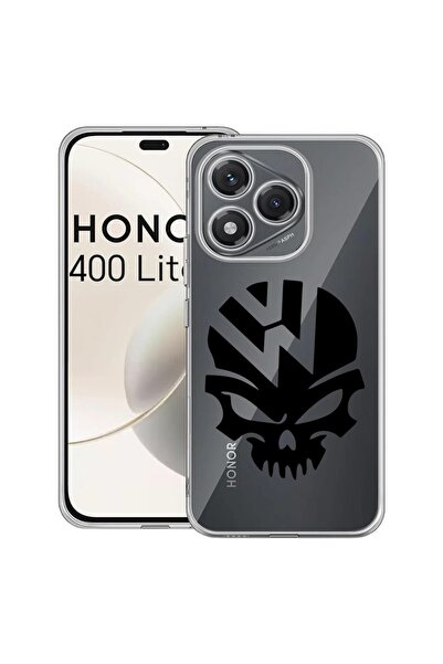 bestcase Husa pentru Honor 400 Lite 5G, BestCase¬Æ Clear Silicon 2MM, VW Skul...