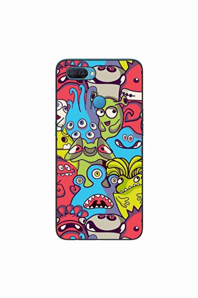 OEM Husa compatibila cu Oppo A12 Silicon Gel Tpu Model Squishi Monsters