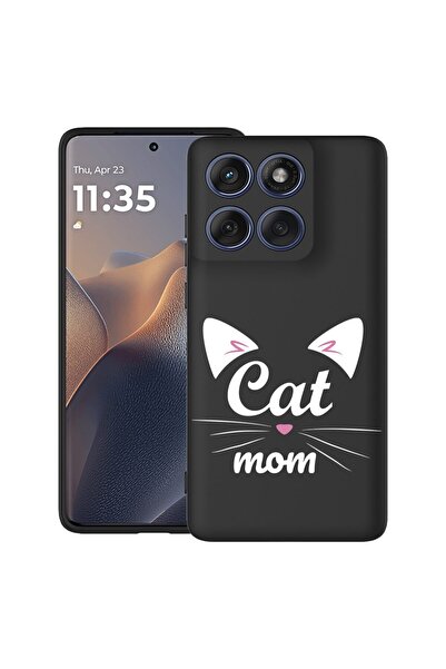 bestcase Θήκη για Poco X6 5G με σχέδιο Γάτα Μαμά, TPU Ματ Εξαιρετικά Λεπτή, 2...