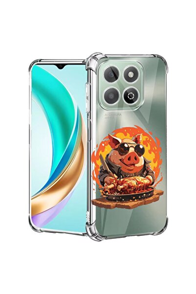 bestcase Θήκη συμβατή με Honor X8C, Αντικραδασμική 1.5MM, Pig's Life, Προστασ...