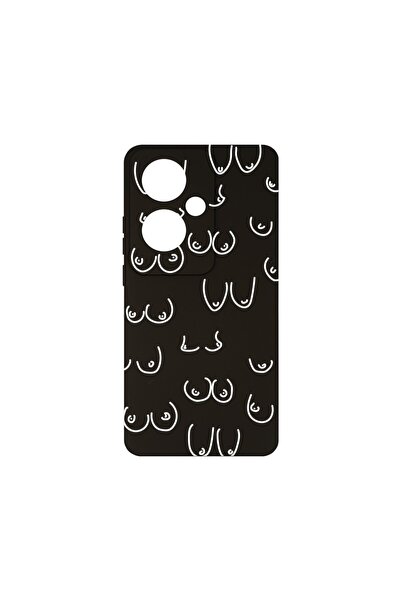 bestcase ¬Æ Husa Slim SIlicon 0.8MM, Compatibila Cu OPPO Reno 11F 5G, Boobs, ...
