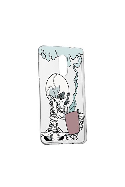 bestcase Thinking Skull Silicone Case, Compatible with Nokia 2.4, wear-resist...