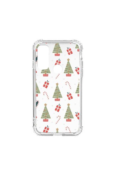 bestcase Husa Anti Shock Silicon Compatibila cu Motorola Moto E40, Christmas ...
