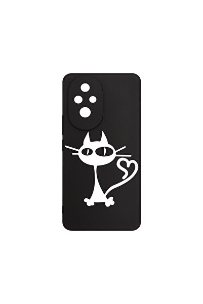 bestcase Husa pentru Honor 200 5G, BestCase¬Æ Slim SIlicon 0.8MM, Cat, Protec...