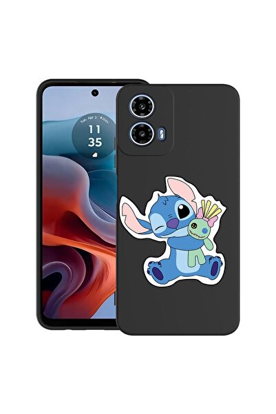 bestcase Θήκη για Motorola Moto G45 με σχέδιο Lilo, TPU Ματ Εξαιρετικά Λεπτή,...