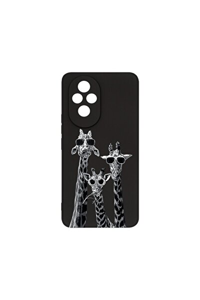 bestcase ¬Æ Husa Premium Silicon, Compatibila Cu Honor 200 Pro, Cool Giraffe,...