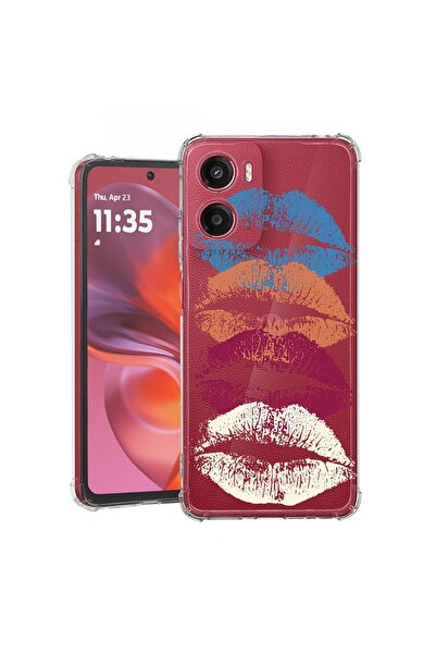 bestcase ¬Æ Husa pentru Motorola Moto G05, Anti Shock 1.5MM, Kiss Kiss, Prote...