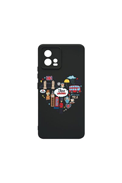 bestcase Λεπτή Θήκη Σιλικόνης 0.8MM, Συμβατή με Motorola Moto G72, Αγαπώ τη Λ...