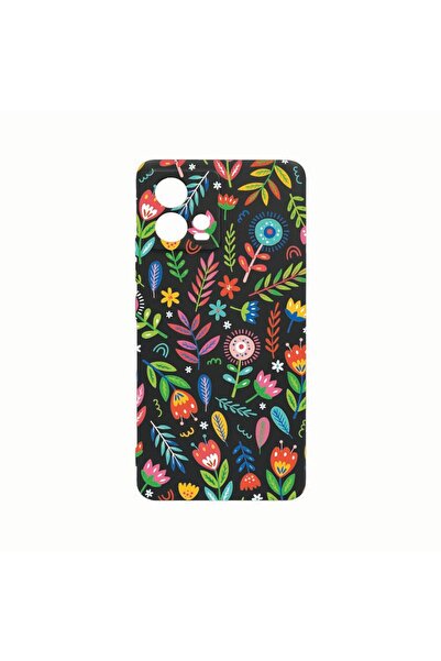 bestcase Husa Silicon, Compatibila Cu Motorola Edge 30 Fusion, Happy Flowers,...