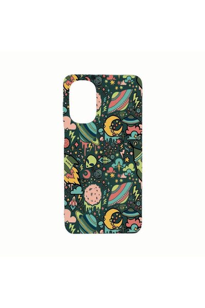 bestcase Husa Silicon, Compatibila Cu Motorola Moto E32s, Universe, Planets U...