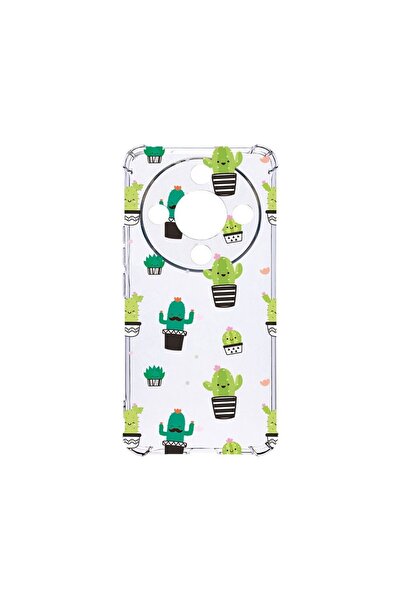 bestcase Αντικραδασμική Θήκη 1.5MM, Συμβατή με Honor Magic6 Lite, Σχέδιο Κάκτ...