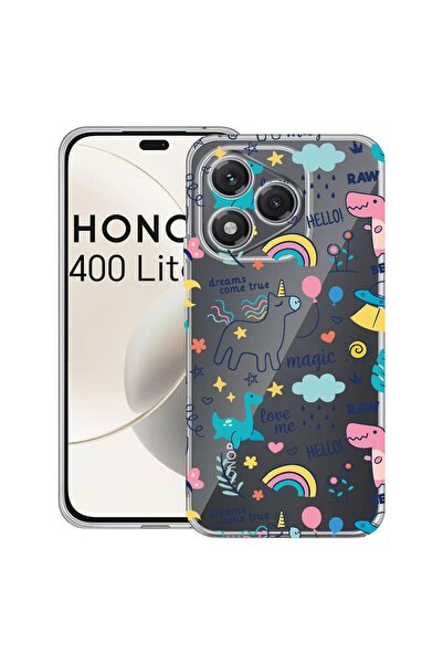 bestcase Husa pentru Honor 400 Lite 5G, BestCase¬Æ Clear Silicon 2MM, Unicorn...
