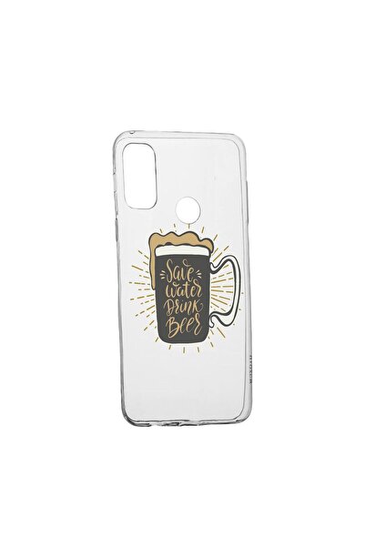 bestcase Husa Silicon Compatibila cu Motorola Moto G60s, Save Water, rezisten...