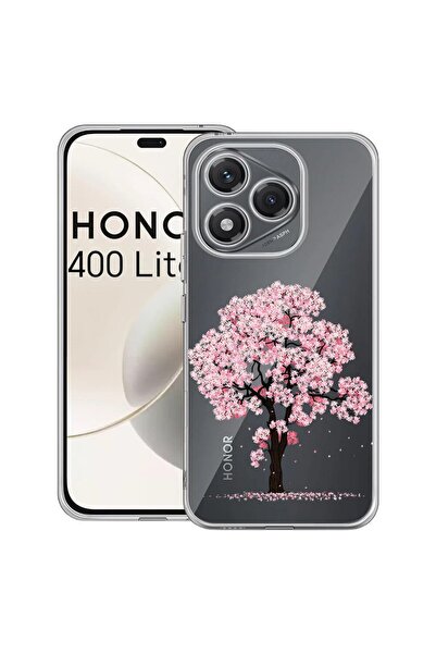 bestcase Husa pentru Honor 400 Lite 5G, BestCase¬Æ Clear Silicon 2MM, Cherry ...