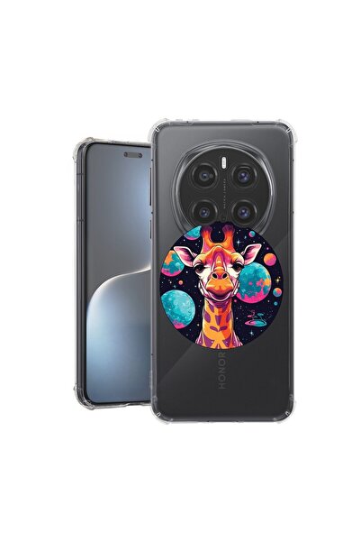 bestcase Калъф за Honor Magic7 Pro, Удароустойчив 1.5ММ, Дизайн  "Мечтани цве...