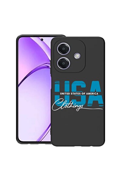 bestcase ¬Æ Husa pentru OPPO A60 5G / A40 / A40M, USA, Slim Silicon 0.8MM, An...