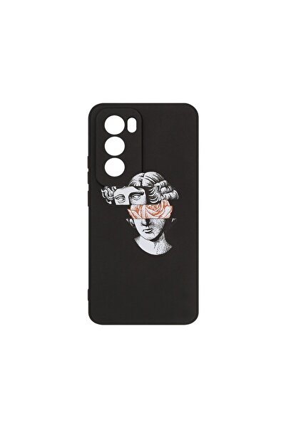 bestcase ¬Æ Husa Premium Silicon, Compatibila Cu OPPO Reno12 Pro, David Statu...