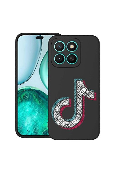 bestcase ¬Æ Husa pentru Honor X7d / 400 Smart cu Design Calligraphy TikTok, T...